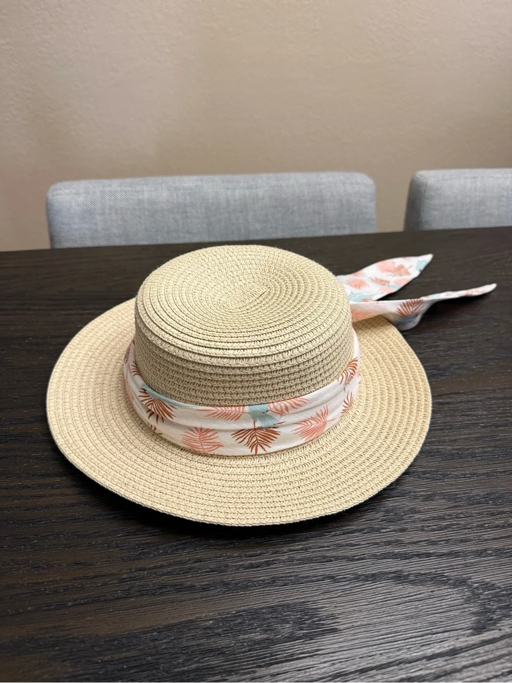 NWT Gingersnaps Havana Hat | Kids Adjustable Sun Hat | Linen Blend